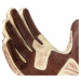 Kožené moto rukavice W-TEC Retro Gloves hnědo-béžová