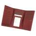 Dámská kožená peněženka Cavaldi H23-1-DBF červená