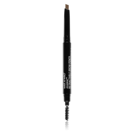 Wet n Wild Ultimate Brow oboustranná tužka na obočí s kartáčkem odstín Taupe 0.2 g