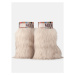 Kotníkové zimní boty MOON BOOT RESORT COL. MB ICON YETI MID-L001 BEIGE