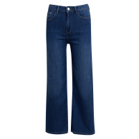 Orsay Tmavě modré dámské široké džíny - Dámské