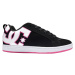 Dc shoes dámské boty Court Graffik Black/Pink/Crazy Pink | Černá