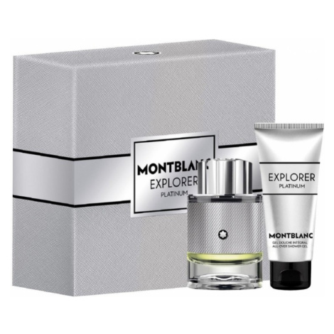 Mont Blanc Explorer Platinum - EDP 60 ml + sprchový gel 100 ml