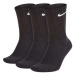 Ponožky NIKE U NK EVERYDAY LTWT CREW 3PR-Black