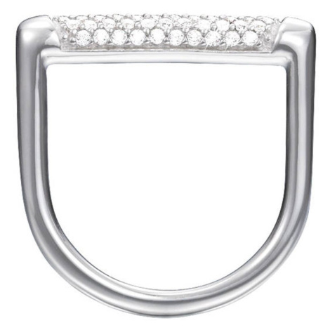 Esprit Moderní stříbrný prsten s krystaly ESRG92708A
