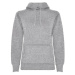 Roly Urban Dámská mikina s kapucí SU1068 Heather Grey 58