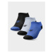 4F HJL22-JSOM002 BLUE+LIGHT BLUE+DEEP BLACK Ponožky EU HJL22-JSOM002 BLUEBLACK