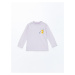 LC Waikiki Crew Neck Long Sleeve Printed Baby Boy T-Shirt