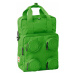 Dětský batoh Lego zelená barva, velký, hladký