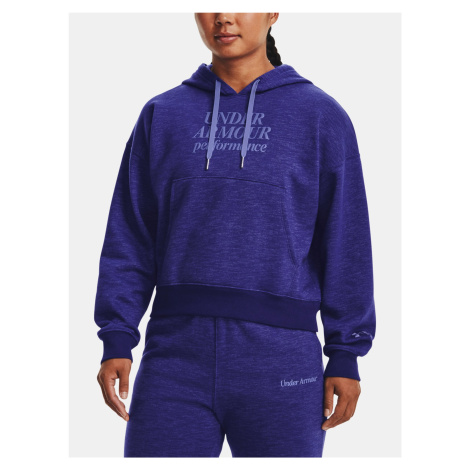 Under Armour Essential Script Hoodie W 1374107-468 - blue