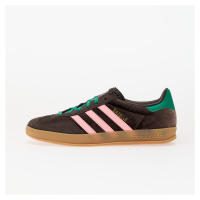 Tenisky adidas Gazelle Indoor W Dark Brown/ Glow Pink/ Court Green