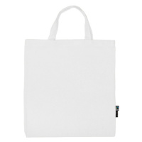Neutral Nákupní taška s krátkými uchy NE90004 White