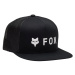 Kšiltovka Fox Absolute Snapback - černá