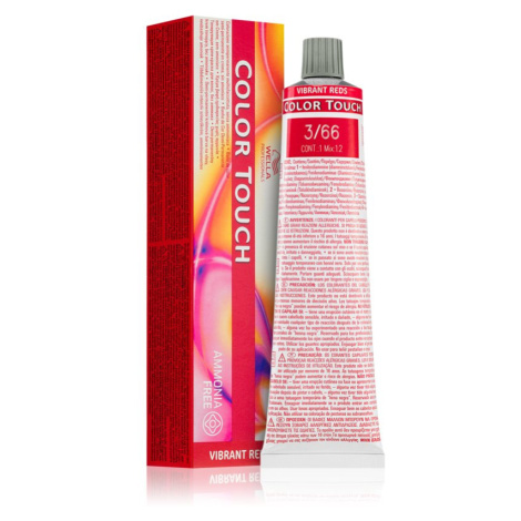 Wella Professionals Color Touch Vibrant Reds barva na vlasy odstín 3/66  60 ml