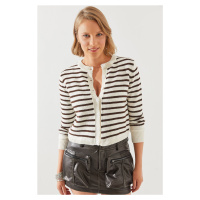 Bianco Lucci Striped Sweater