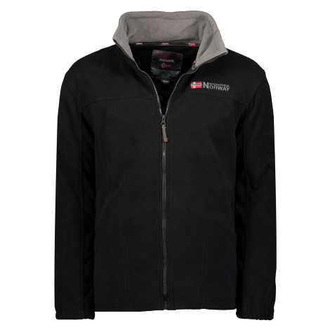 Černé pánské sportovní mikiny se zapínáním