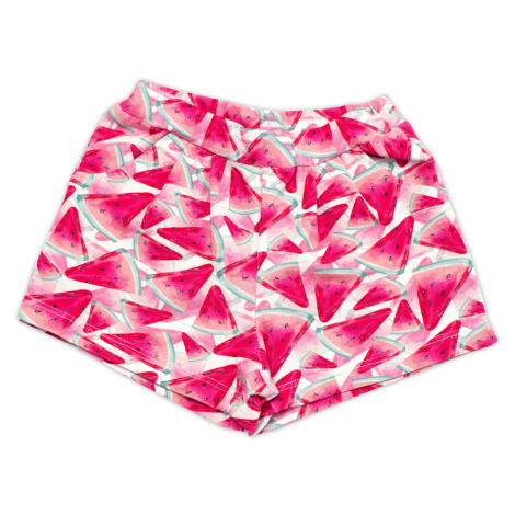 Dívčí kraťasy s kapsami, bavlna Melouny,, růžové,vel. 86