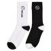 Zodiac Socks 2-Pack černo/bílá rakovina