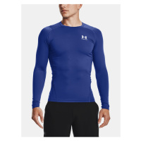 Tričko Under Armour UA HG Armour Comp LS - modrá