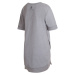 Alpine Pro Zena Dámské bavlněné šaty LSKX367 šedá