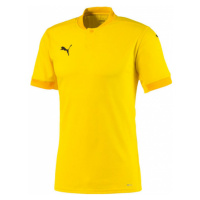 Puma TEAM FINAL TEE Pánské triko, žlutá, velikost