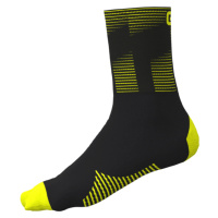 ALÉ Cyklistické ponožky klasické - SPRINT - žlutá