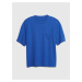 Modré pánské oversize tričko GAP