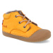 Barefoot zimní obuv Koel - Baby Bare Bio Nubuk Saffron žlutá