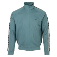 Fred Perry Contrast Tape Track Jacket Modrá