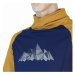 Pánská mikina SENSOR Coolmax Thermo Mountains deep blue/mustard