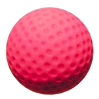 Vroubkovaný míč na minigolf, 3ks