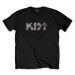 RockOff Kiss Unisex tričko: KISS - černé s kamínky