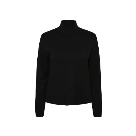 Pletený svetr přes hlavu, černý , vel. XS 32/34
