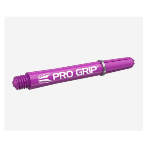 Násadky na šipky TARGET Pro Grip krátké, fialové, 9 ks