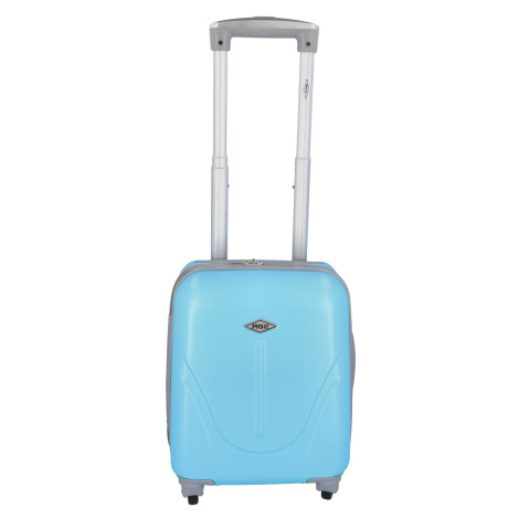 Malý příruční cestovní plastový kufr Sonrado, světle modrá RGL
