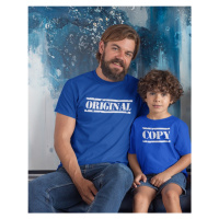 Rodinná trička pro tátu a syna Set Original a Copy