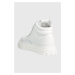 Kožené sneakers boty Patrizia Pepe bílá barva, 8Z0088 L011 W338