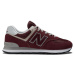 New balance pánské boty 574 Bordo | Červená