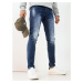 Pánské modré džínové kalhoty Dstreet UX4242