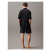 Spodní prádlo Pánské pyžamo BUTTON DOWN 000NM2578ELXW - Calvin Klein