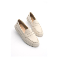Marjin Women's Loafer Casual Shoes Hema Beige
