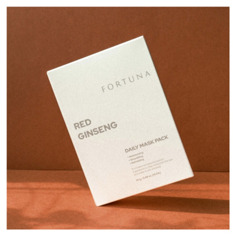 Fortuna Ženšenová maska proti vráskám a hyperpigmentacím 10 ks