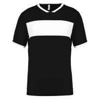 Dětské sportovní tričko SHORT SLEEVE JERSEY - bílá / sportovní červená