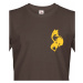 Tričko pro myslivce Liška - decentní motiv na prsou