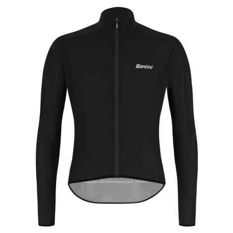 SANTINI Cyklistická větruodolná bunda - NEBULA - černá