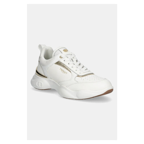 Tenisky Twinset bílá barva, 251TCP054