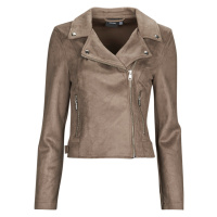 Vero Moda VMJOSE AW23 SHORT FAUX SUEDE JACKET NOOS Hnědá