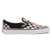 Dámské boty Vans Classic Slip-On FLORAL CHECKERBOARD černá TRUE bílá