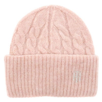 Čepice Tommy Hilfiger Timeless Cable Beanie W AW0AW13826