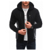 Men's zip-up sweatshirt B1636 - black